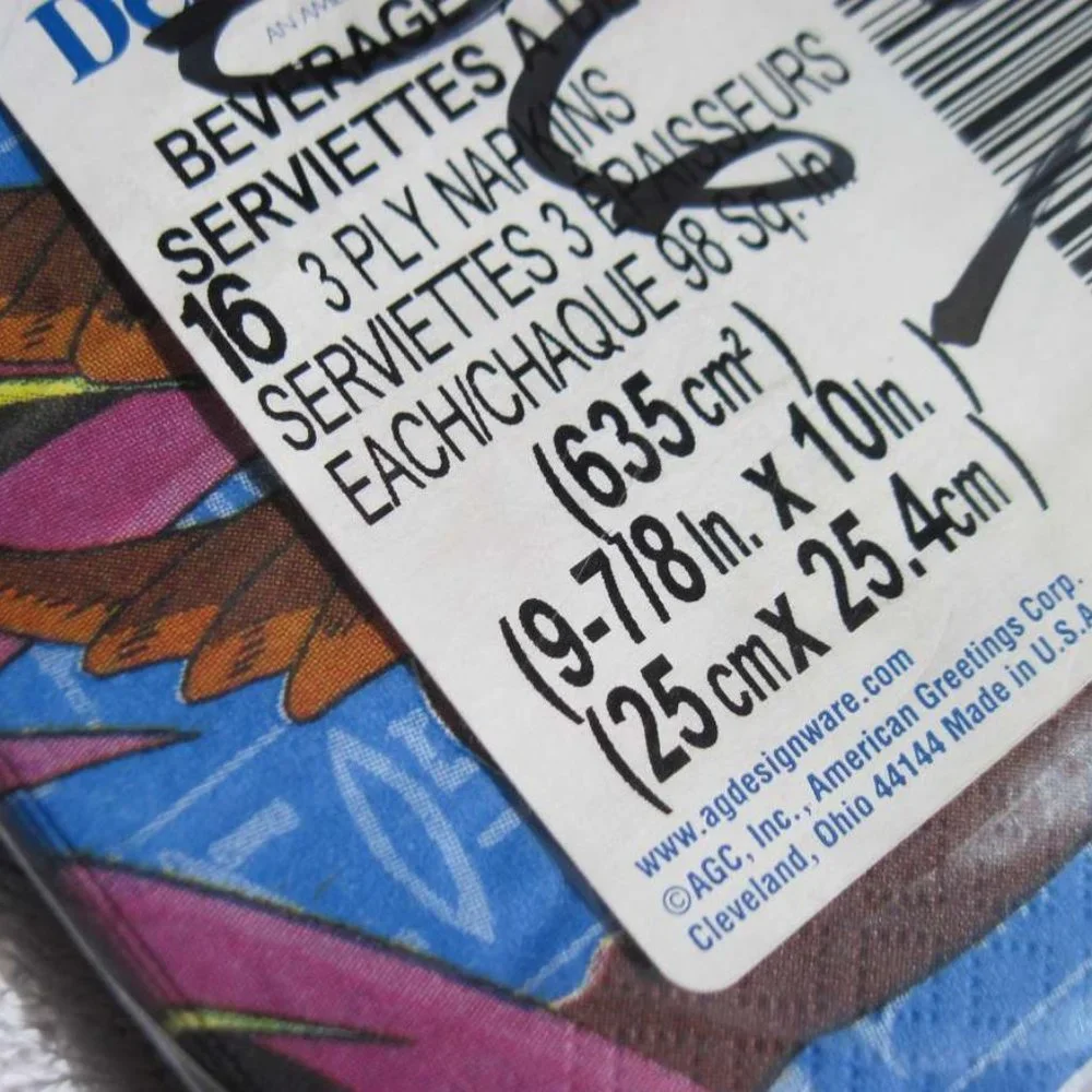 Yu-Gi-Oh! It's Time to Duel Designwear Party Paper Luncheon Beverage Napkins